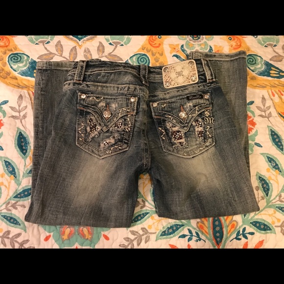 Miss Me Cropped Jeans/Capris - Picture 3 of 7